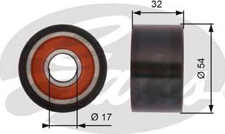 Gates T42167 - Umlenk / Führungsrolle, Zahnriemen alexcarstop-ersatzteile.com