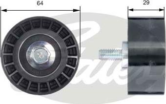 Gates T42170 - Umlenk / Führungsrolle, Zahnriemen alexcarstop-ersatzteile.com