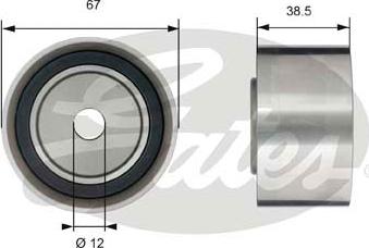 Gates T42173 - Umlenk / Führungsrolle, Zahnriemen alexcarstop-ersatzteile.com