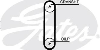 Gates T351HOB - Zahnriemen alexcarstop-ersatzteile.com