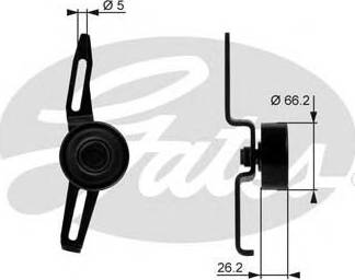 Gates T36065 - Umlenk / Führungsrolle, Keilrippenriemen alexcarstop-ersatzteile.com