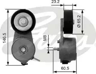 Gates T38370 - Umlenk / Führungsrolle, Keilrippenriemen alexcarstop-ersatzteile.com