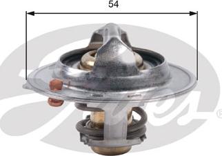 Gates TH45390G1 - Thermostat, Kühlmittel alexcarstop-ersatzteile.com