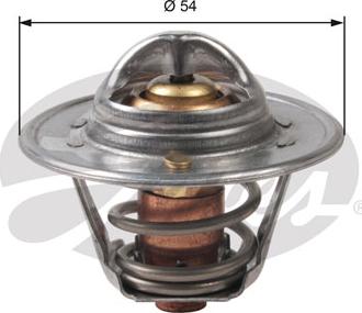 Gates TH45790G1 - Thermostat, Kühlmittel alexcarstop-ersatzteile.com