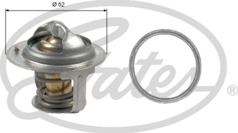 Gates TH47188G1 - Thermostat, Kühlmittel alexcarstop-ersatzteile.com