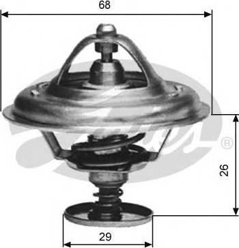 Gates TH13983G1 - Thermostat, Kühlmittel alexcarstop-ersatzteile.com