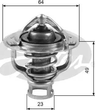 Gates TH04082G1 - Thermostat, Kühlmittel alexcarstop-ersatzteile.com