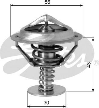 Gates TH05382G1 - Thermostat, Kühlmittel alexcarstop-ersatzteile.com