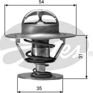 Gates TH00691G1 - Thermostat, Kühlmittel alexcarstop-ersatzteile.com