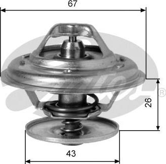 Gates TH01991G1 - Thermostat, Kühlmittel alexcarstop-ersatzteile.com