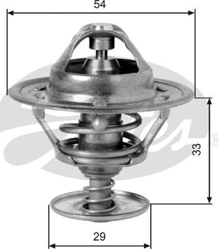 Gates TH12988G1 - Thermostat, Kühlmittel alexcarstop-ersatzteile.com