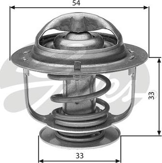 Gates TH30888G1 - Thermostat, Kühlmittel alexcarstop-ersatzteile.com