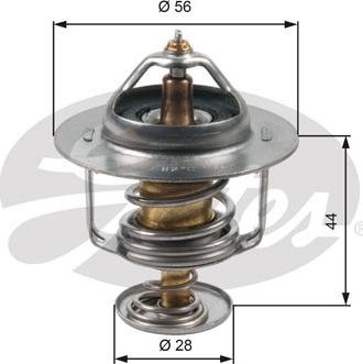 Gates TH30282G1 - Thermostat, Kühlmittel alexcarstop-ersatzteile.com