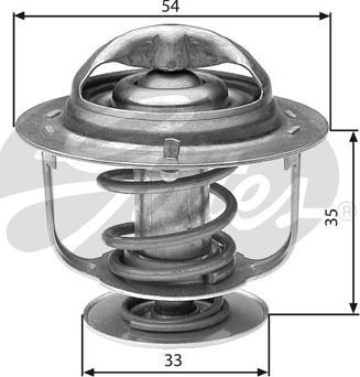 Gates TH29988G1 - Thermostat, Kühlmittel alexcarstop-ersatzteile.com