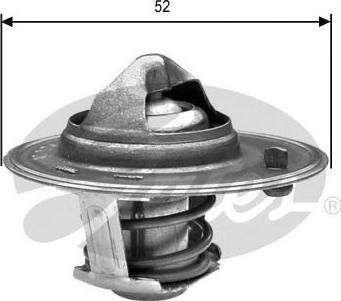 Gates TH24488G1 - Thermostat, Kühlmittel alexcarstop-ersatzteile.com