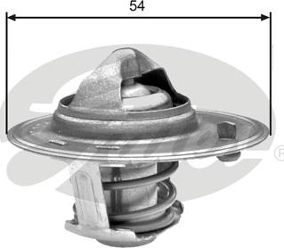 Gates TH25982G1 - Thermostat, Kühlmittel alexcarstop-ersatzteile.com