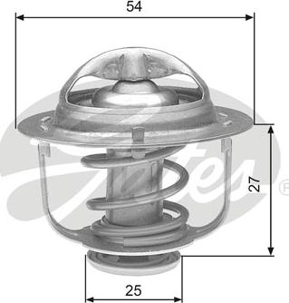 Gates TH23685G1 - Thermostat, Kühlmittel alexcarstop-ersatzteile.com