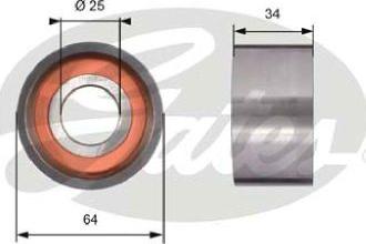 GATES-AU T41234 - Spannrolle, Zahnriemen alexcarstop-ersatzteile.com