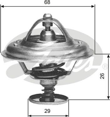 GATES-AU TH08983G1 - Thermostat, Kühlmittel alexcarstop-ersatzteile.com