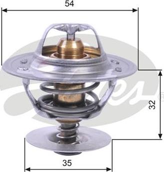 GATES-AU TH11287G1 - Thermostat, Kühlmittel alexcarstop-ersatzteile.com