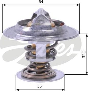 GATES-AU TH26590G1 - Thermostat, Kühlmittel alexcarstop-ersatzteile.com