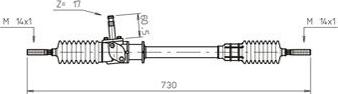 General Ricambi FI4006 - Lenkgetriebe alexcarstop-ersatzteile.com