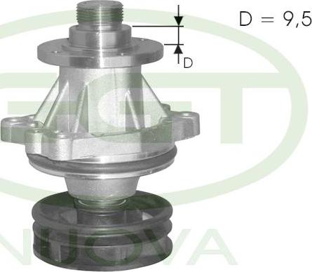 GGT PA10587 - Wasserpumpe alexcarstop-ersatzteile.com