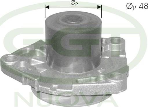 GGT PA12504 - Wasserpumpe alexcarstop-ersatzteile.com