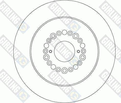 Girling 6042892 - Bremsscheibe alexcarstop-ersatzteile.com