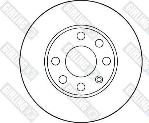 Girling 6016073 - Bremsscheibe alexcarstop-ersatzteile.com