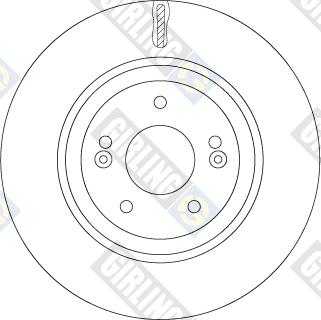 Girling 6075921 - Bremsscheibe alexcarstop-ersatzteile.com