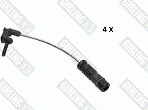 Girling 6312202 - Warnkontakt, Bremsbelagverschleiß alexcarstop-ersatzteile.com