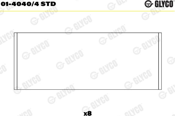 Glyco 01-4040/4 STD - Pleuellager alexcarstop-ersatzteile.com