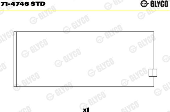 Glyco 71-4746 STD - Pleuellager alexcarstop-ersatzteile.com