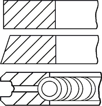 Goetze Engine 08-435700-00 - Kolbenringsatz alexcarstop-ersatzteile.com