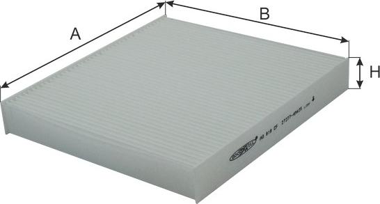 GoodWill AG 818 CF - Filter, Innenraumluft alexcarstop-ersatzteile.com