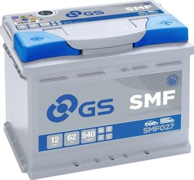 GS SMF027 - Starterbatterie alexcarstop-ersatzteile.com