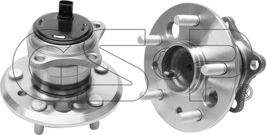 GSP 9400061 - Radnabe alexcarstop-ersatzteile.com