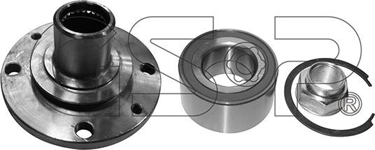 GSP 9425009K - Radnabe alexcarstop-ersatzteile.com