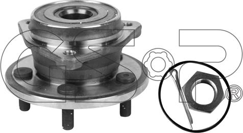 GSP 9327010K - Radnabe alexcarstop-ersatzteile.com