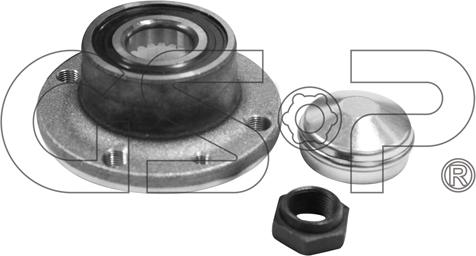 GSP 9230044K - Radlagersatz alexcarstop-ersatzteile.com