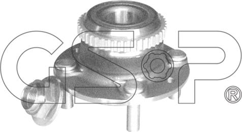 GSP 9230066K - Radlagersatz alexcarstop-ersatzteile.com