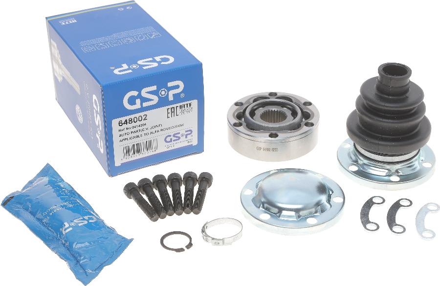 GSP 648002 - Gelenksatz, Antriebswelle alexcarstop-ersatzteile.com