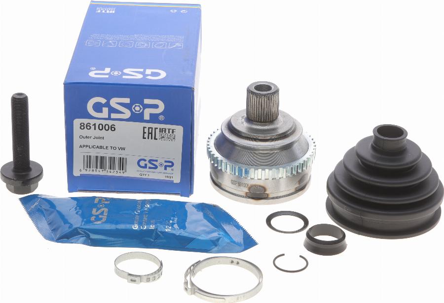 GSP 861006 - Gelenksatz, Antriebswelle alexcarstop-ersatzteile.com