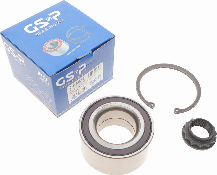 GSP GK6632 - Radlagersatz alexcarstop-ersatzteile.com