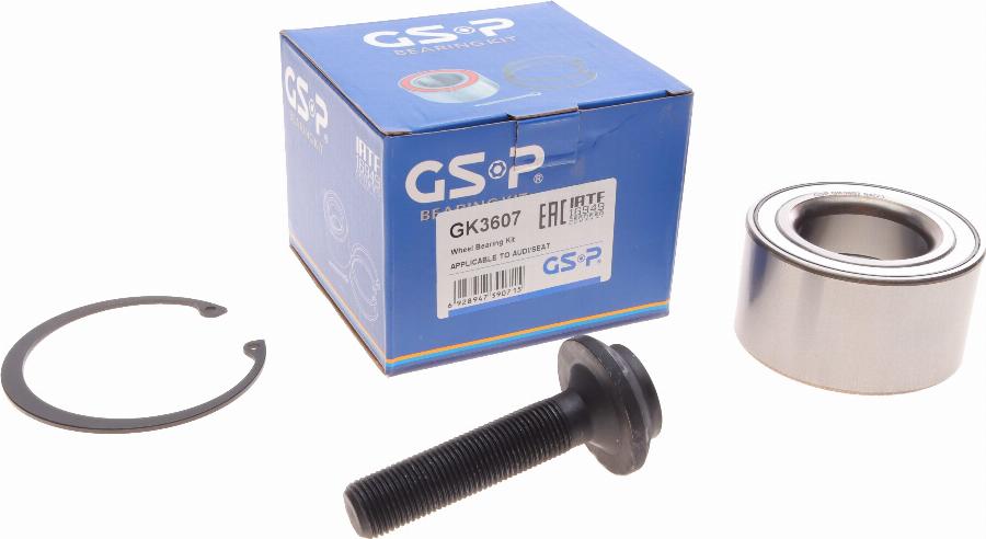 GSP GK3607 - Radlagersatz alexcarstop-ersatzteile.com