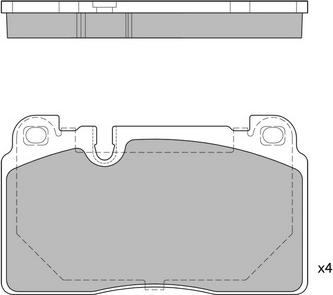 Diederichs 8R0698151AB - Bremsbelagsatz, Scheibenbremse alexcarstop-ersatzteile.com