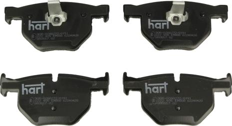 Hart 222 405 - Bremsbelagsatz, Scheibenbremse alexcarstop-ersatzteile.com