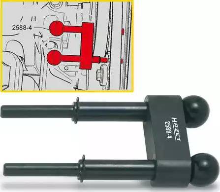 HAZET 2588-4 - Arretierwerkzeug, Nockenwelle alexcarstop-ersatzteile.com