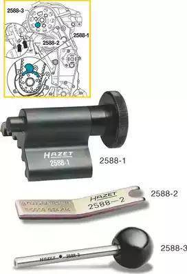 HAZET 2588-3 - Arretierdorn, Nockenwelle alexcarstop-ersatzteile.com